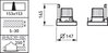 StoreFlux3 - LED Module, system flux 1200 lm - 830 bianco caldo - Power supply unit external (PSU) - Ottica fascio medio MB - White and white
