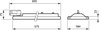 StoreSet track - 830 bianco caldo - Power supply unit with DALI interface and constant light output - Double asymmetric optic 35° wide beam