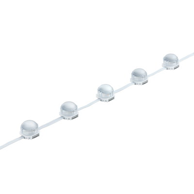 EW Flex Compact, 6500 K, Narrow Beam Lens, White Housing, 4 in on-center node spacing - Colore: Bianco WH