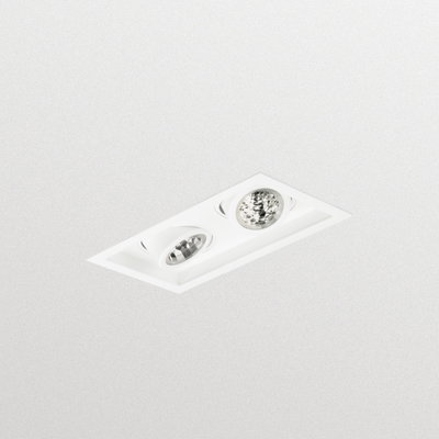StoreFlux3 - LED Module, system flux 1200 lm - 830 bianco caldo - Power supply unit external (PSU) - Ottica fascio medio MB - White and white