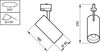 36 ° - 840 bianco neutro - Power supply unit - Black and black - Colore: Black and black - Connessione: Connettore passante 3 poli