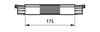 3-circuit track - Coupling piece flexible - FLEXIBLE COUPLER