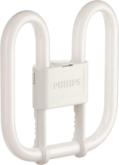 PL-Q 4 Pin - Compact fluorescent lamp without integrated ballast - Potenza: 28 W - Classe di efficienza energetica (ELL): A