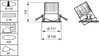 LuxSpace Accent Compact G3 - LED Module, system flux 1900 lm - Fresh Meat - Power supply unit external (PSU) - Ottica fascio largo WB