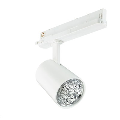 STOREFIT - Power supply unit - Ottica fascio largo WB - 30° - Colore: Bianco WH - Connessione: Binario