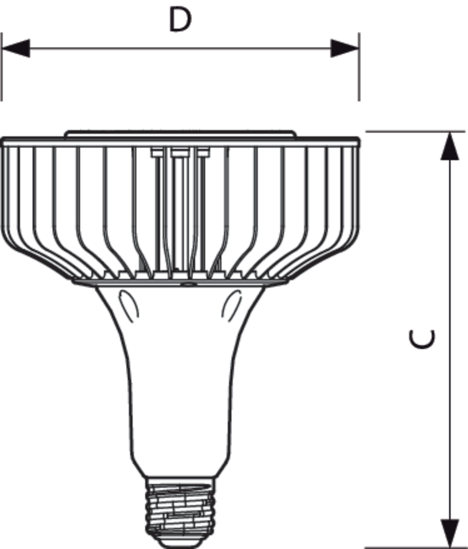 TrueForce LED Industrial and Retail (Highbay - HPI/SON/HPL) - LED-lamp/Multi-LED - Classe di efficienza energetica (ELL): A+ – Immagine 2 di 2