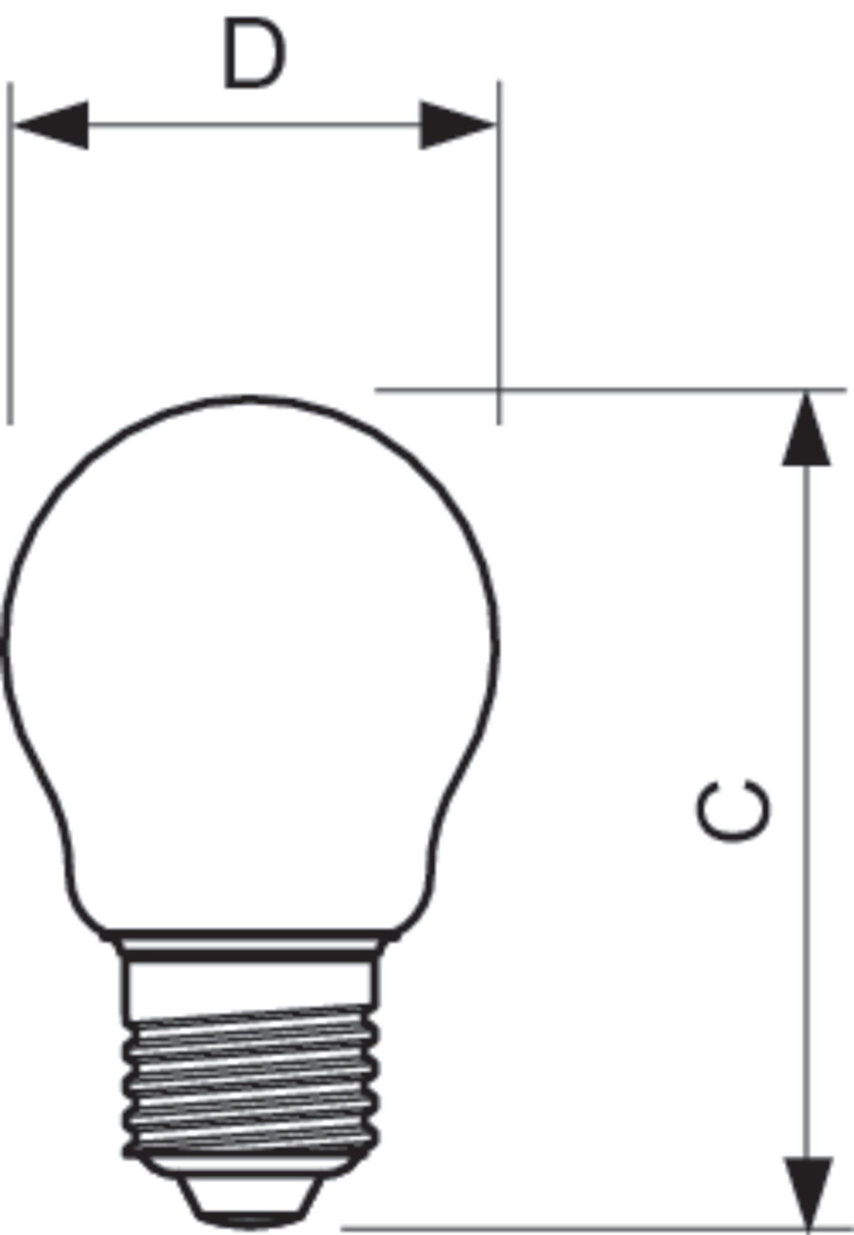 Lampadine a filamento Classic LED a sfera e oliva - LED-lamp/Multi-LED - Classe di efficienza energetica (ELL): A++ – Immagine 2 di 2