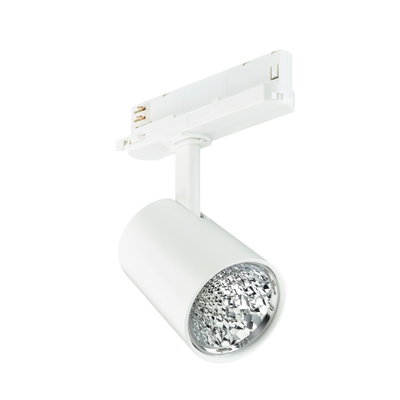 STOREFIT - Power supply unit - Ottica fascio medio MB - 24° - Colore: Bianco WH - Connessione: Binario