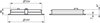 PowerBalance recessed - Generation 2 - LED Module, system flux 3400 lm - 940 bianco neutro - Power supply unit with DALI interface - Larghezza 0,60 m,