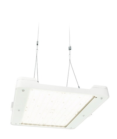 New Highbay - 865 Cool daylight - Power supply unit with DALI interface - Ottica fascio largo WB - Argento RAL 9006 - Colore: Argento RAL 9006