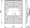 TubePoint GEN2 Small - LED module 9000 lm - 740 bianco neutro - Power supply unit with DALI interface - Classe di isolamento I