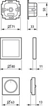 Lighting control system component - Indoor Accessories
