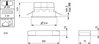 LuxSpace2 Square - 830 bianco caldo - Luminaire controller with power over Ethernet - Ottica speculare C