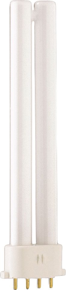 MASTER PL-S 4 Pin - Compact fluorescent lamp without integrated ballast - Potenza: 9 W - Classe di efficienza energetica (ELL): A