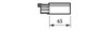 3-circuit track - Alimentazione sinistra EPSL - SUPPLY LEFT