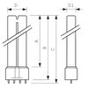 UV-B Narrowband PL-L/PL-S - UV lamp