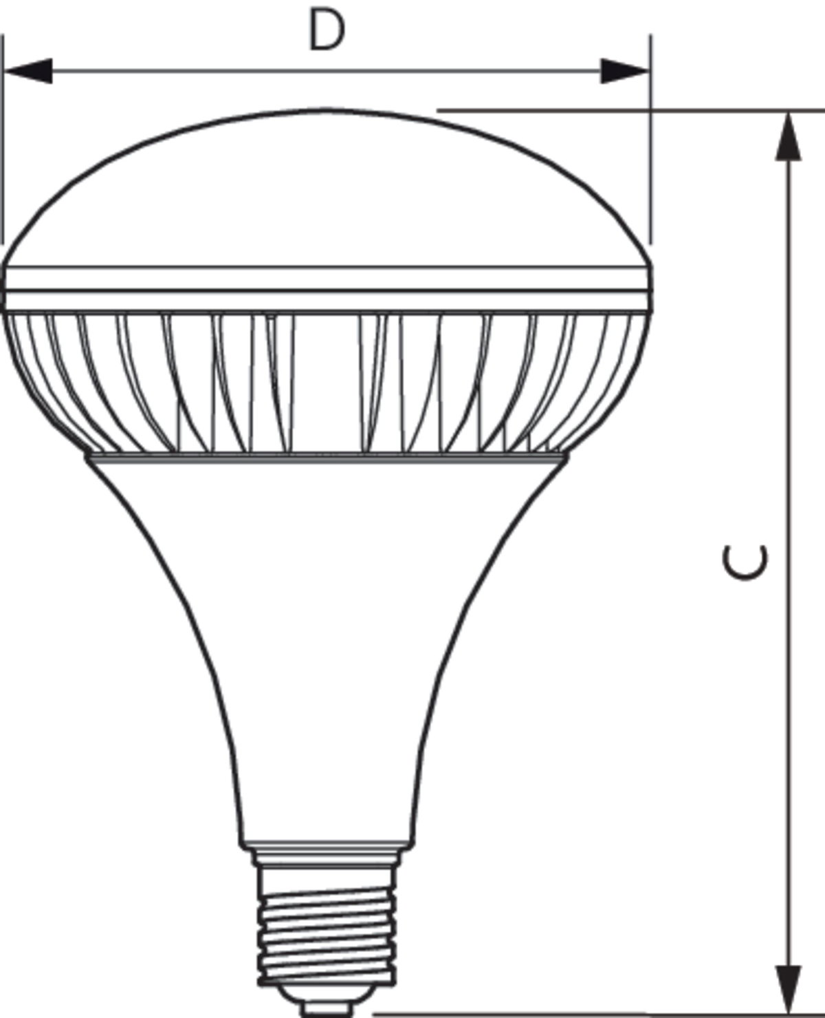 TrueForce LED Industrial and Retail (Highbay - HPI/SON/HPL) - LED-lamp/Multi-LED - Classe di efficienza energetica (ELL): A+ – Immagine 2 di 2
