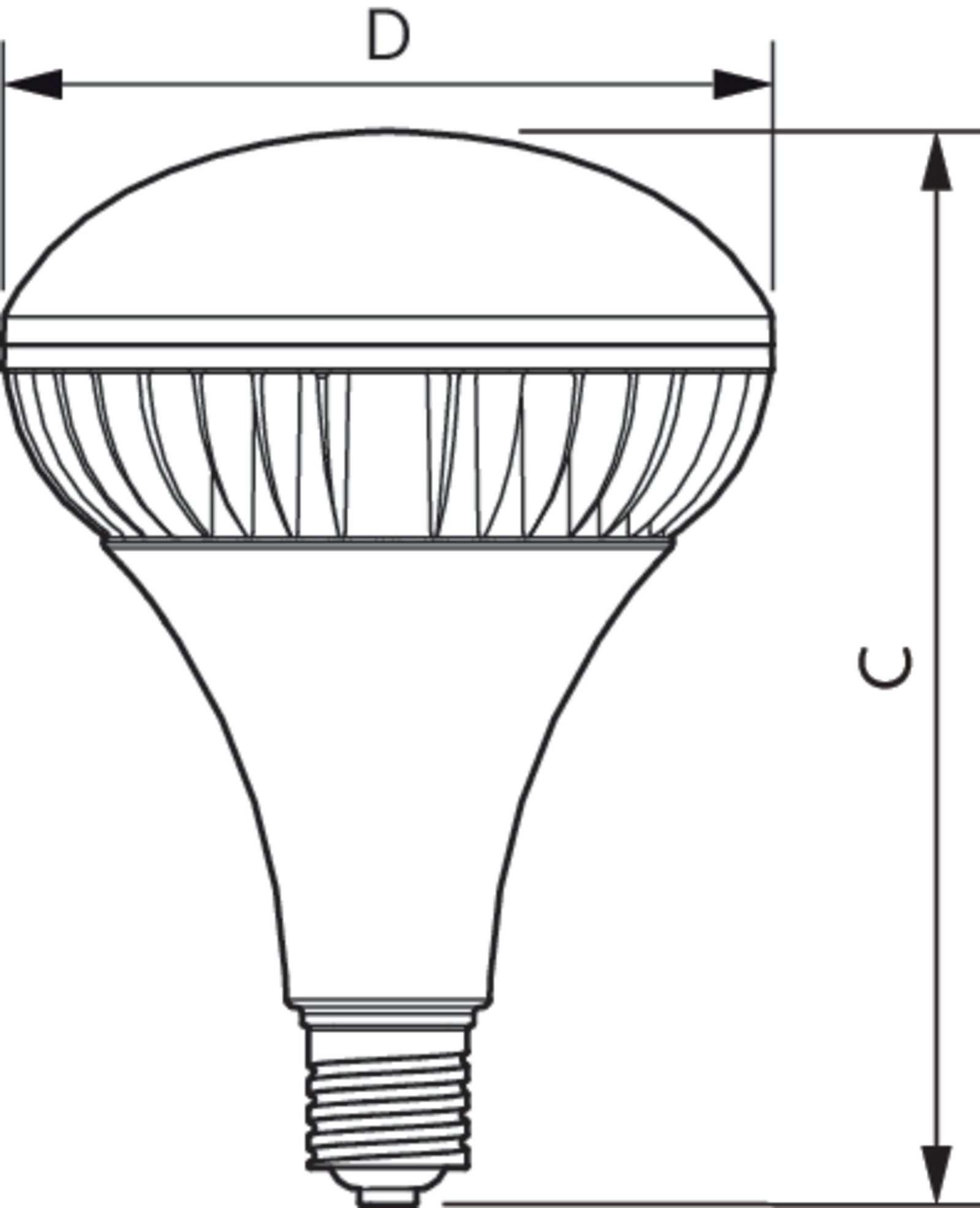 TrueForce LED Industrial and Retail (Highbay - HPI/SON/HPL) - LED-lamp/Multi-LED - Classe di efficienza energetica (ELL): A+ – Immagine 2 di 2