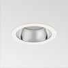 830 bianco caldo - Power supply unit - Ottica speculare C - Connettore a pressione 6 poli - Protetto contro l'accesso con un dito - Colore: Bianco RAL