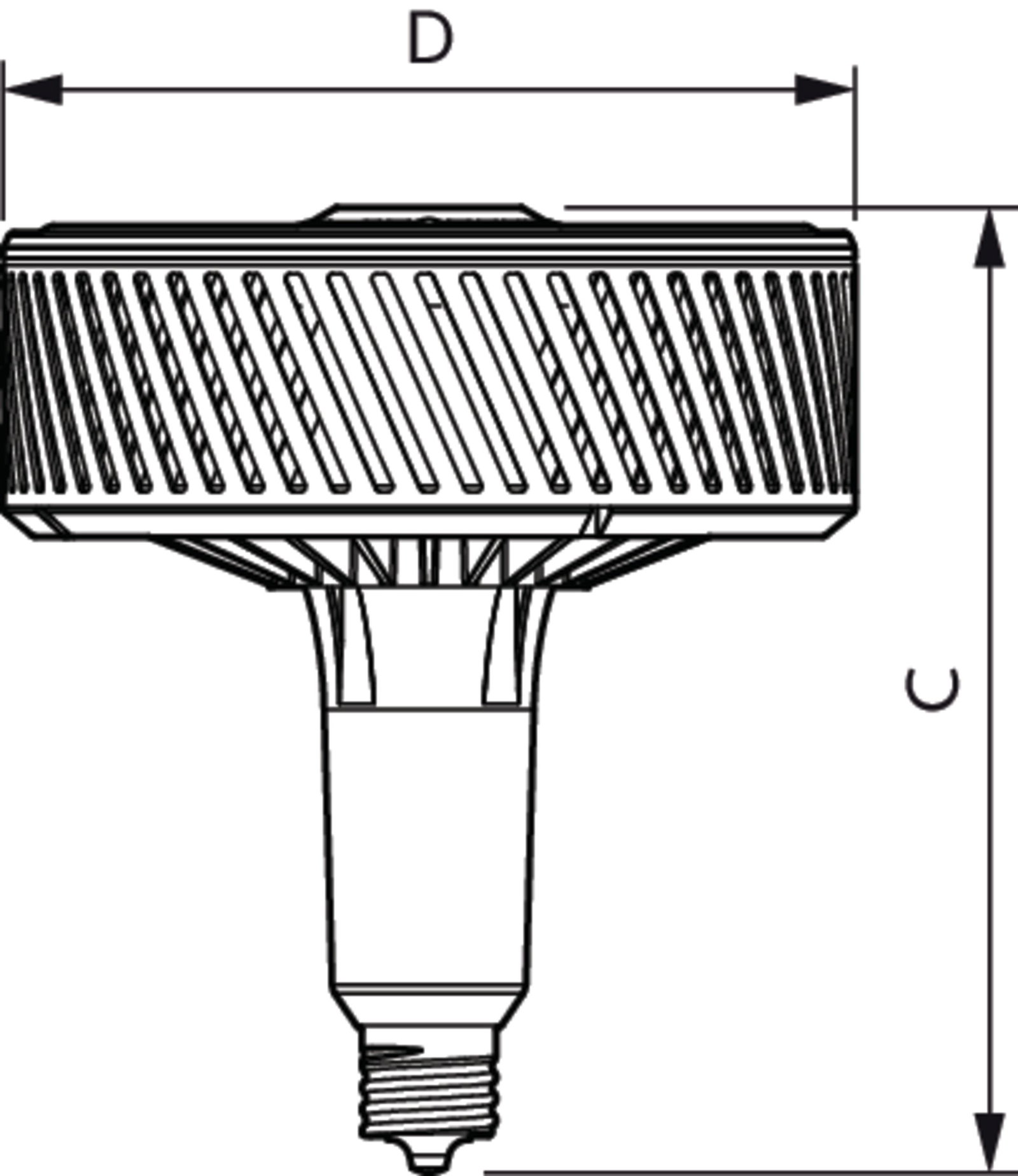 TrueForce LED Industrial and Retail (Highbay - MH) - LED-lamp/Multi-LED - Classe di efficienza energetica (ELL): A+ – Immagine 2 di 2