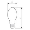 SON H - High pressure sodium-vapour lamp - Potenza: 350.0 W - Classe di efficienza energetica (ELL): A+