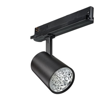 STOREFIT - Power supply unit - Ottica fascio largo WB - 30° - Colore: Nero BK - Connessione: Binario