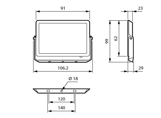 Proiettori Mazda gen2, 10 W, 950 lm, 4000 K, CRI80, Simmetrica, IP65 – Immagine 29 di 29