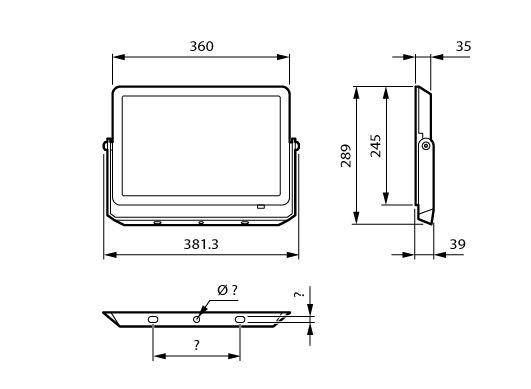 Proiettori Mazda gen2, 150 W, 14250 lm, 4000 K, CRI80, Simmetrica, IP65 – Immagine 11 di 11