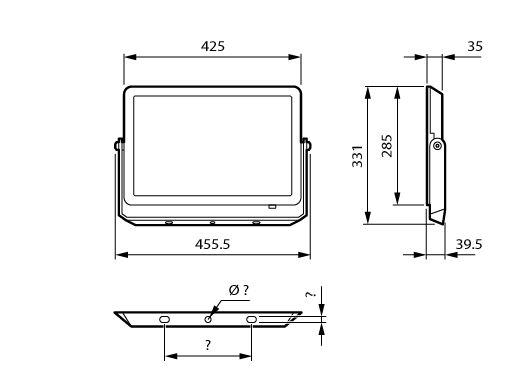 Proiettori Mazda gen2, 200 W, 19000 lm, 6500 K, CRI80, Simmetrica, IP65 – Immagine 11 di 11