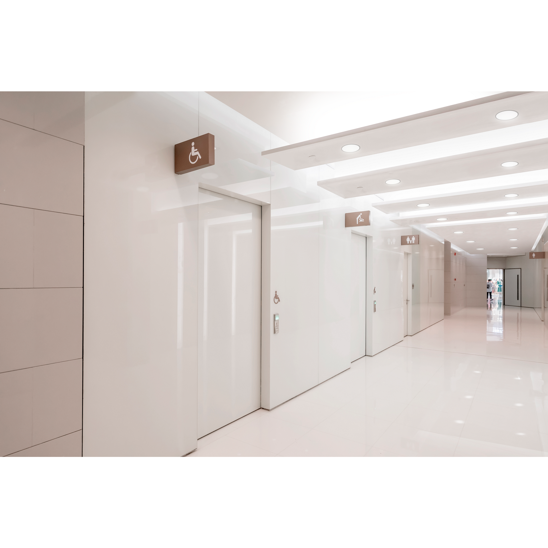 Ledinaire SlimDownlight, 12 W, D150 mm, 1200 lm, 4000 K, Angolo del fascio 110°, Bianco, IP20/40 – Immagine 3 di 4
