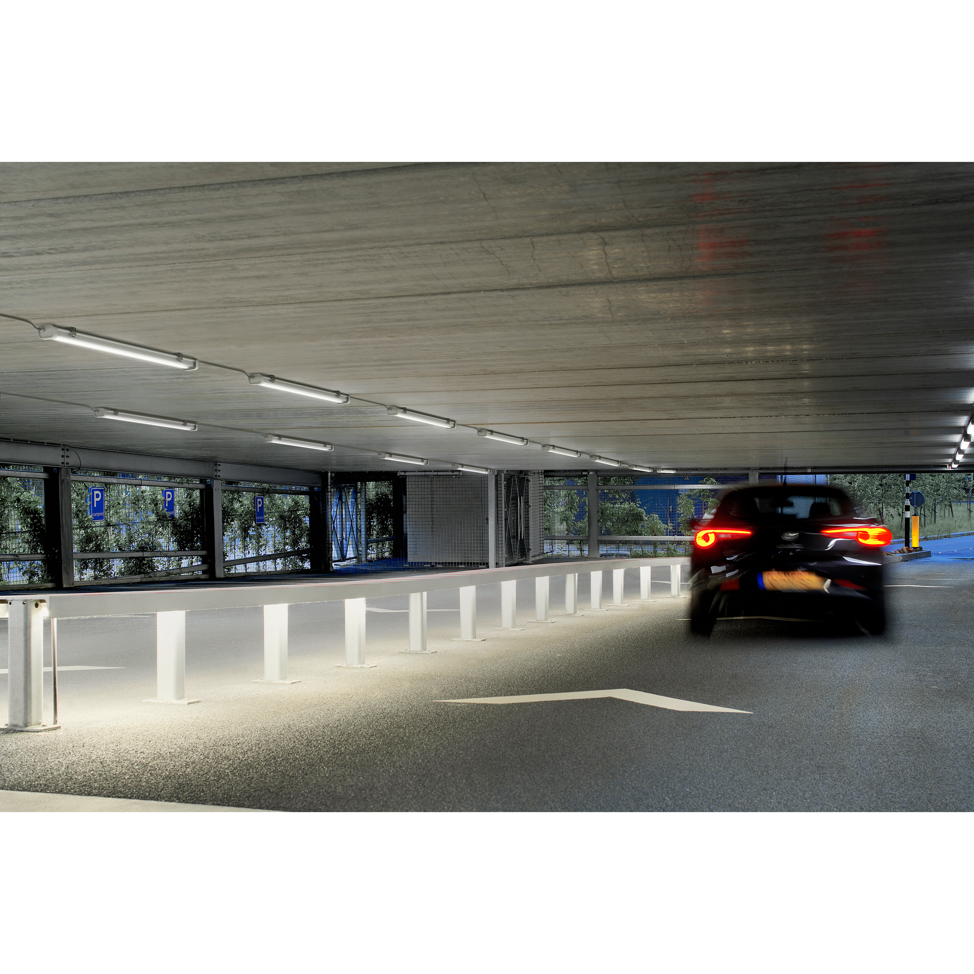 Pacific LED Gen5, Waterproof, 62 W, L1800 mm, 10000 lm, 4000 K, DALI, Fascio largo, Trasparente, IP66, IK08 – Immagine 5 di 10