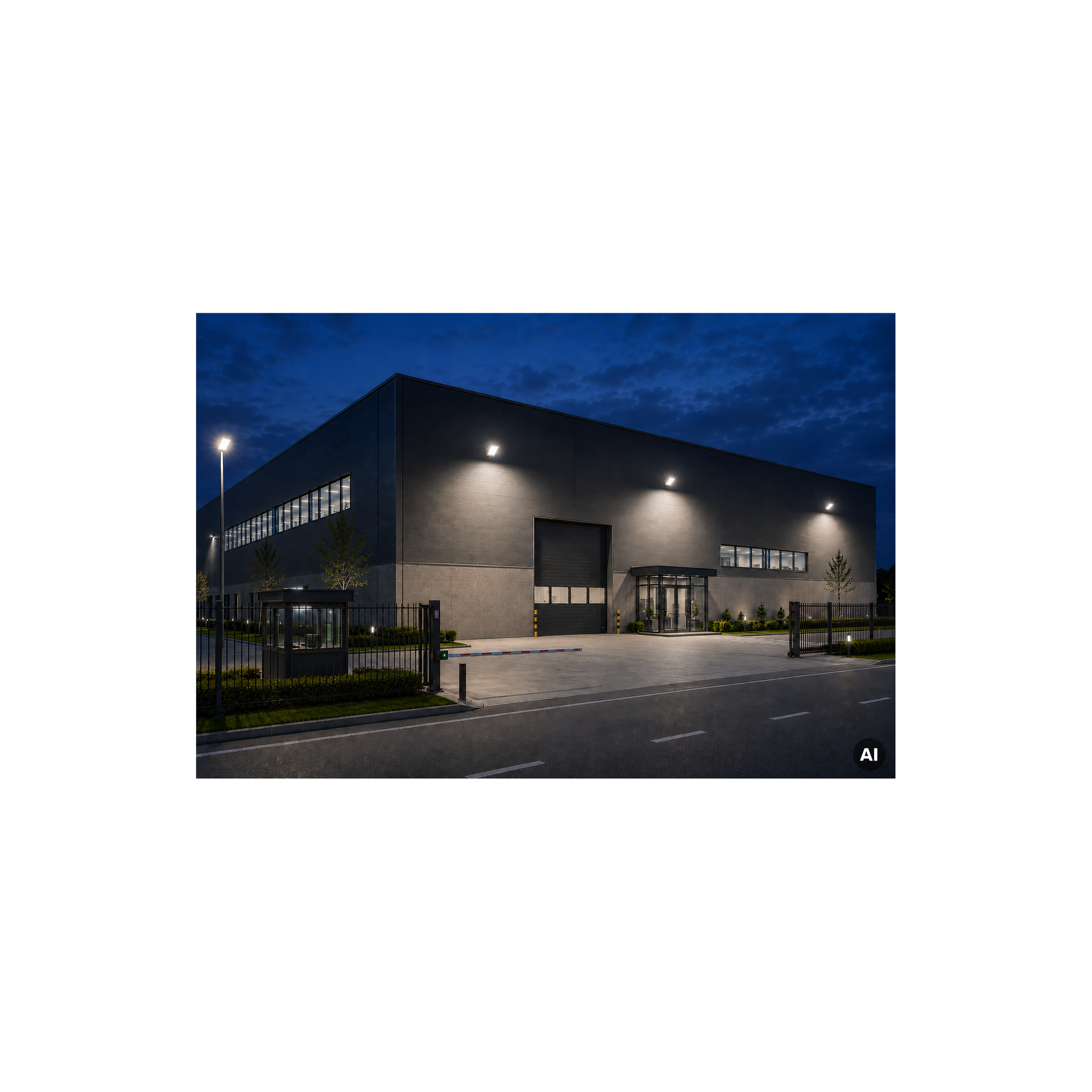 CoreLine Tempo All-in, Floodlight, 115 W, 7500 lm, 16100 lm, 3000 K, 4000 K, 5700 K, CRI80, Asimmetrica – Immagine 10 di 16