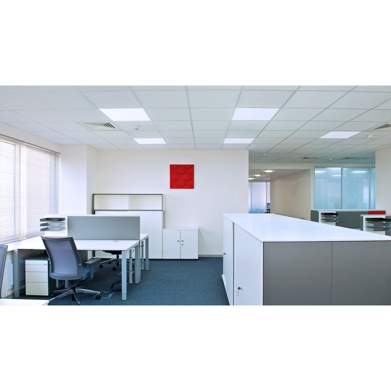 Ledinaire panel gen5, 28 W, 600x600 mm, VPC, 3400 lm, 4000 K – Immagine 6 di 8