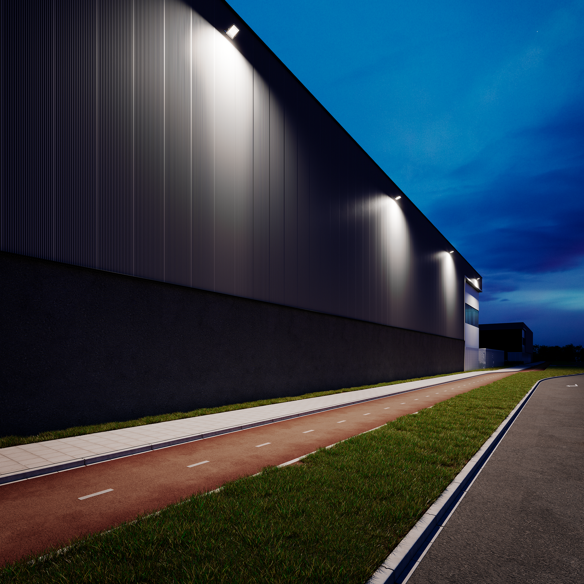 Proiettori completi Ledinaire, 50 W, 5500 lm, 6000 lm, 3000 K, 4000 K, 6500 K, CRI80, Simmetrica, IP65 – Immagine 3 di 4