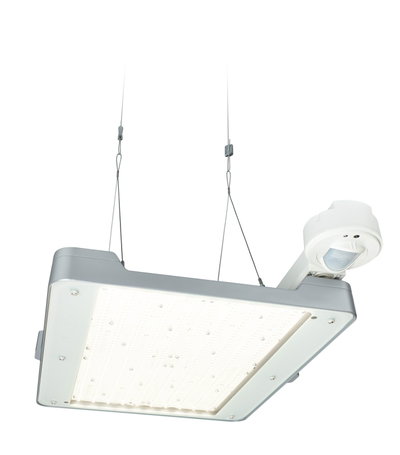 New Highbay - 840 bianco neutro - Power supply unit with DALI interface - Ottica fascio largo WB - Argento RAL 9006 - Colore: Argento RAL 9006