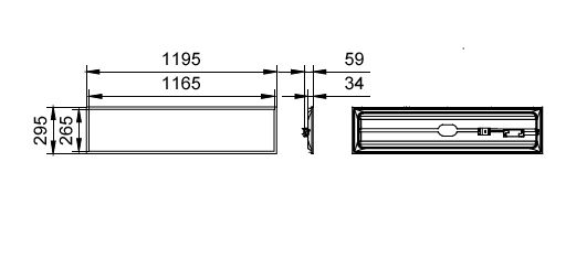 Pannello Mazda+, 28, 1200x300 mm, VPC, 3400 lm, 4000 K – Immagine 26 di 26