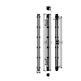 Ledinaire Stagna WT065C, (in brown Eco Packaging), 31 W, L1500 mm, 3500 lm, 4000 K, Simmetrica, Opale, IP65, IK08, TW1-ready – Immagine 6 di 6