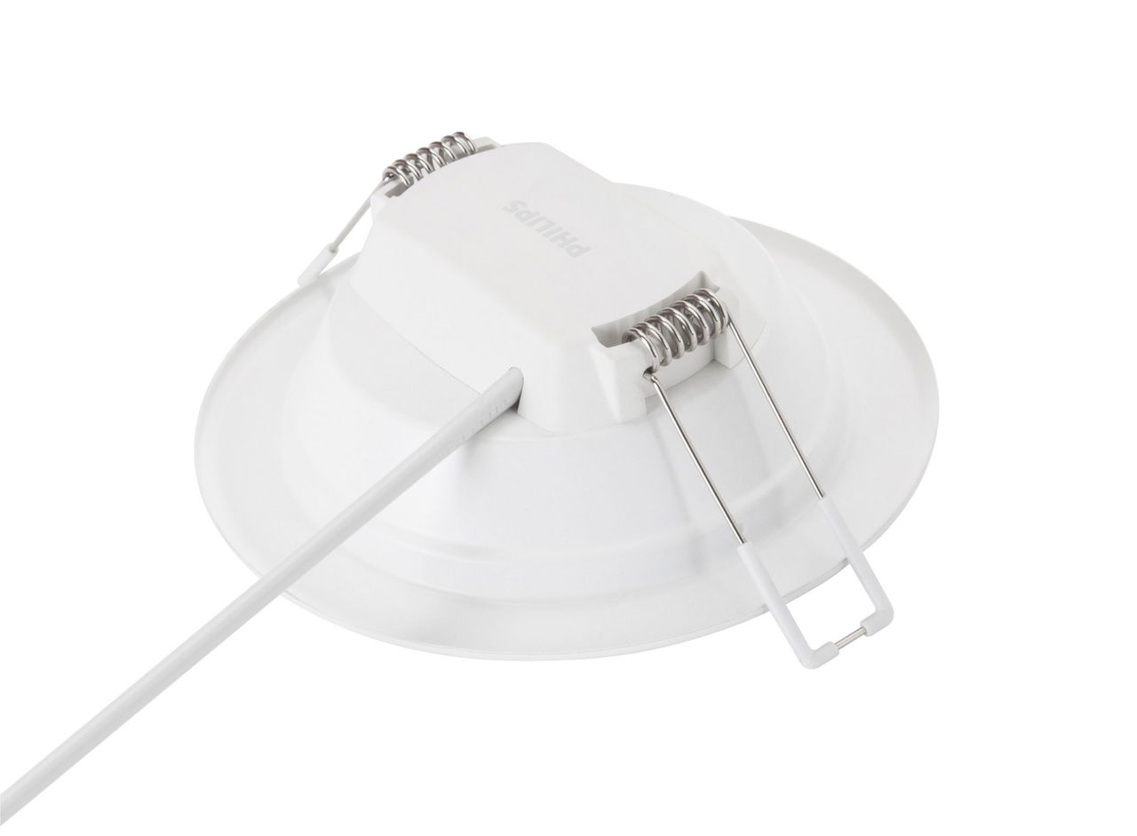 Ledinaire SlimDownlight, 12 W, D150 mm, 1200 lm, 4000 K, Angolo del fascio 110°, Bianco, IP20/40 – Immagine 2 di 4
