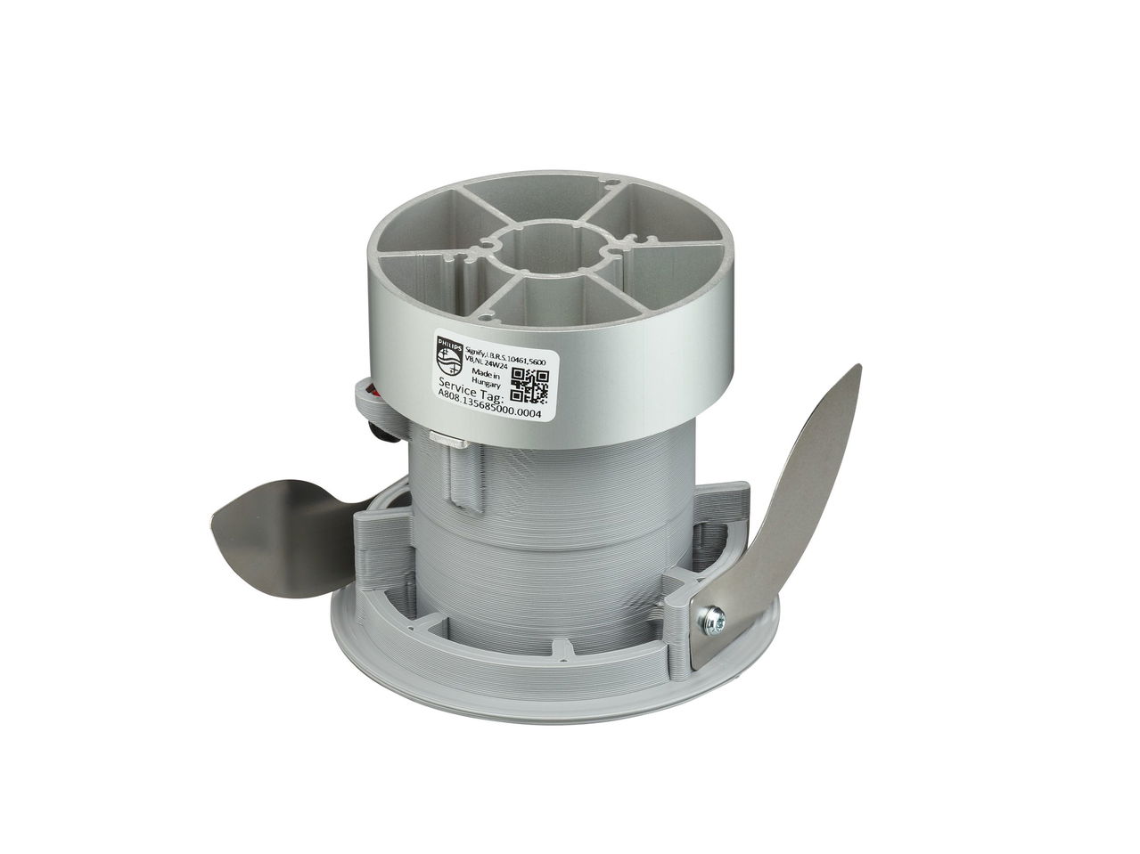 GreenSpace Evo Mini Fixed, Recessed accent, 3D printed, 12.1 W, D79 mm, 1600 lm, PremiumWhite, 4000 K, CRI90, DALI, Interact Ready, Riflettore in – Immagine 2 di 3