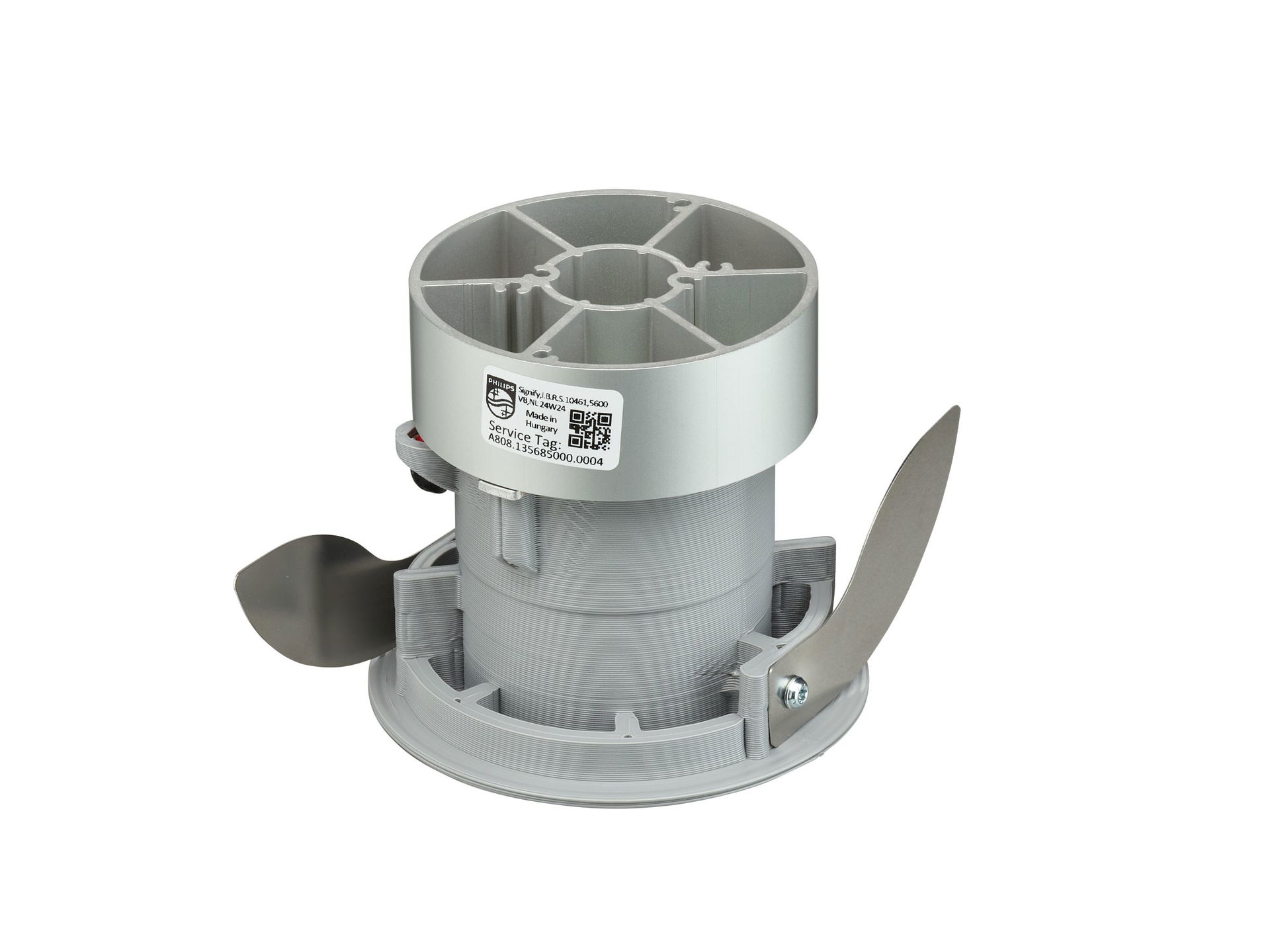 GreenSpace Evo Mini Fixed, Recessed accent, 3D printed, 12.1 W, D79 mm, 1600 lm, PremiumWhite, 4000 K, CRI90, DALI, Interact Ready, Riflettore in – Immagine 2 di 3