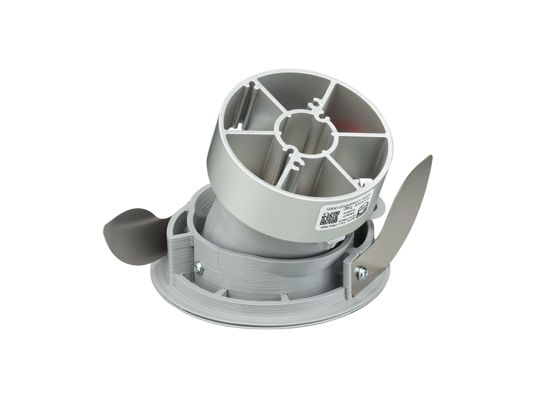 GreenSpace Evo Mini Adjustable, Recessed accent, 3D printed, 12.1 W, D89 mm, 1600 lm, PremiumWhite, 4000 K, CRI90, Interact Ready, IP20/54 – Immagine 2 di 3