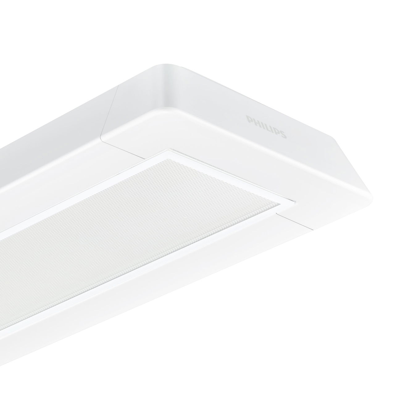 FlexBlend, sospeso, 36 W, 1200x200 mm  H73 mm, SMT, 4800 lm, 4000 K, CRI90, DALI, UGR19, EL-DC – Immagine 3 di 9