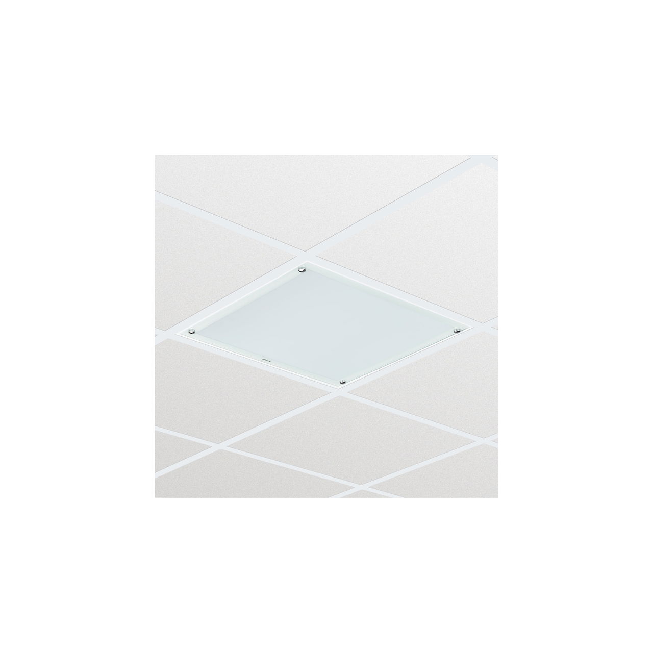 Cleanroom LED CR250B, 63 W, 600x600 mm, 5500 lm, 4000 K, DALI, IP65