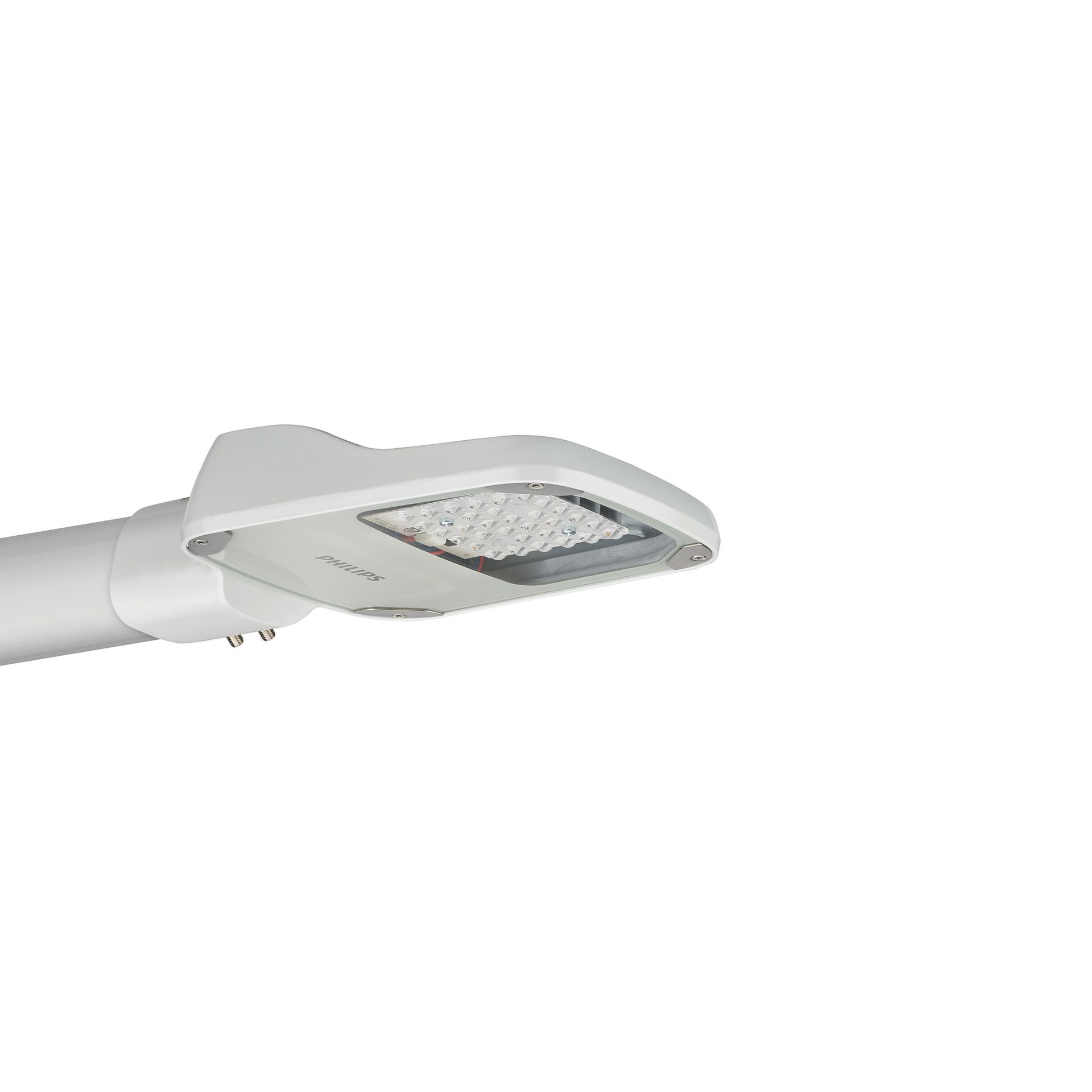 CoreLine Malaga LED, Road & street light, 25 W, 3784 lm, 4000 K, CRI70, Distribuzione media DM, Classe di isolamento I, IP65, SRG4-4
