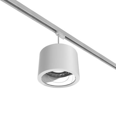 Drum, Pendant track-mounted, 3D printed, 16.5 W, D218 mm, 2279 lm, 4000 K, Riflettore speculare C, IP20