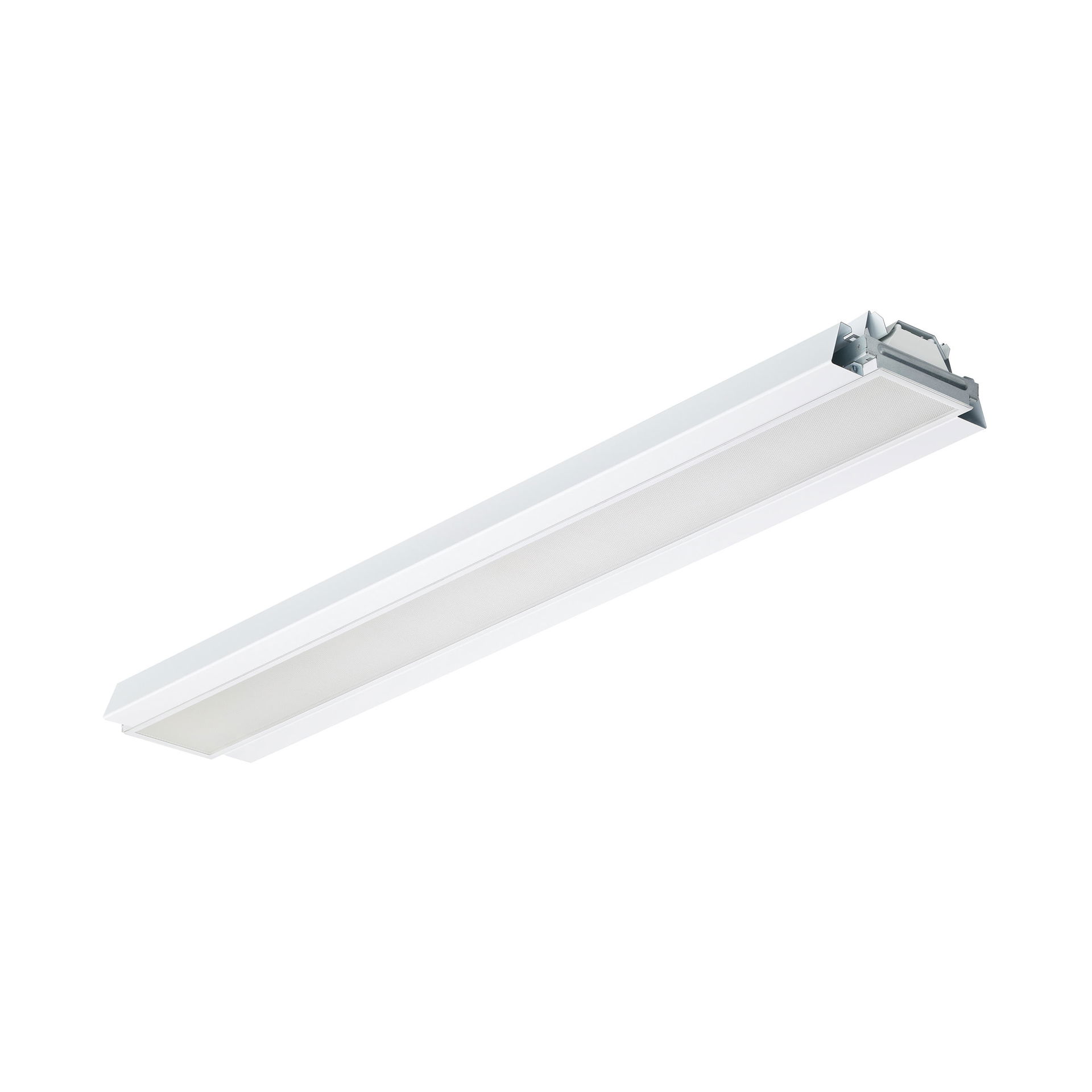 FlexBlend, montaggio su superficie, 27 W, 1470x200 mm  H73 mm, 3500 lm, 4000 K, CRI90, DALI, EL-DC