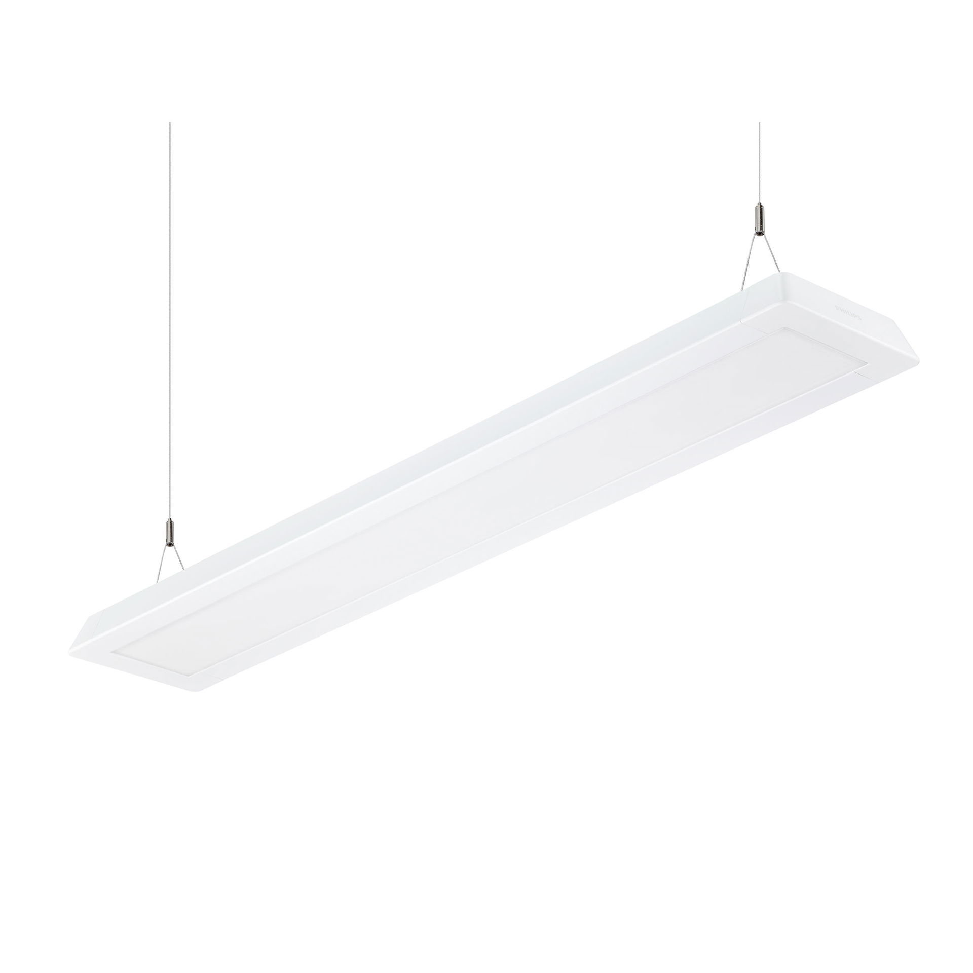 FlexBlend, sospeso, 37.5 W, 1470x200 mm  H73 mm, SMT, 4500 lm, 4000 K, CRI90, DALI, EL-DC