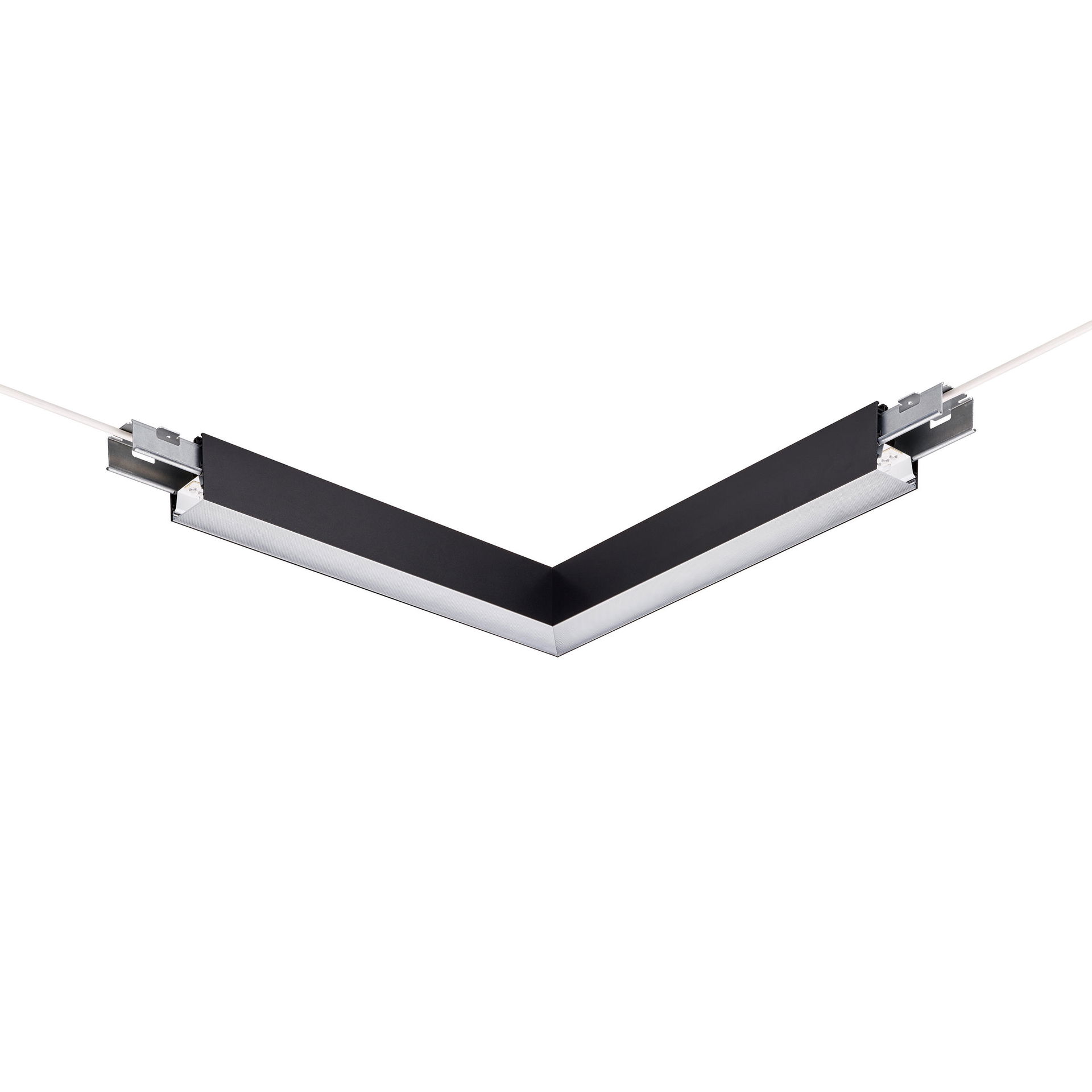 KeyLine, da superficie e sospese, Corner profile, 21 W, L600 x L600 mm  H70 mm, 2700 lm, 4000 K, DALI, UGR19