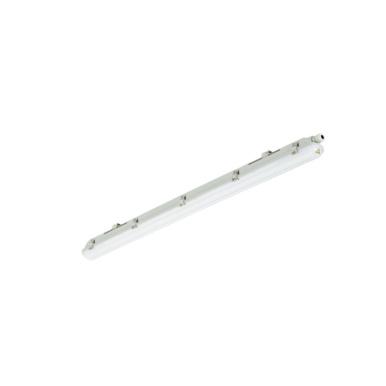 Ledinaire Stagna WT065C, (in brown Eco Packaging), 22 W, L1200 mm, 2400 lm, 4000 K, Simmetrica, Opale, IP65, IK08, TW1-ready