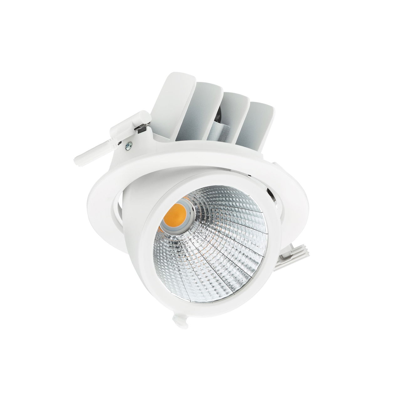 LuxSpace Accent Performance Elbow, Recessed, 29 W, D155 mm, 4000 lm, 3000 K, CRI90, IP20